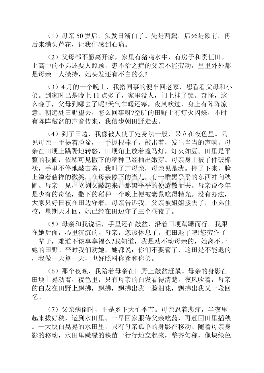 宁夏回族自治区 八年级上学期期末语文试题C卷.docx_第3页