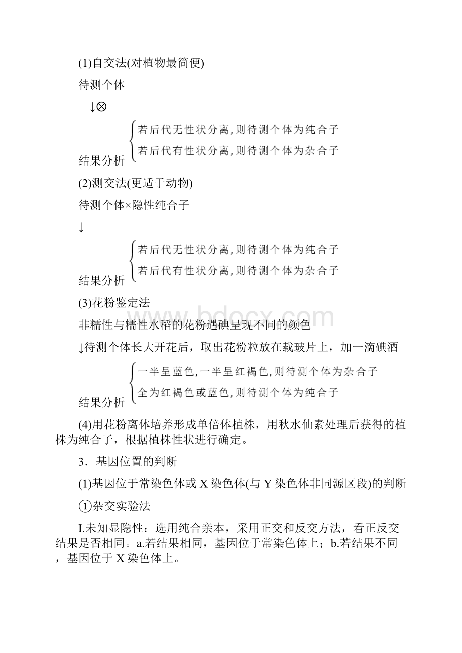 版高考生物二轮复习 专题五 基因的传递规律 考点15 遗传实验的设计与推理学案.docx_第2页