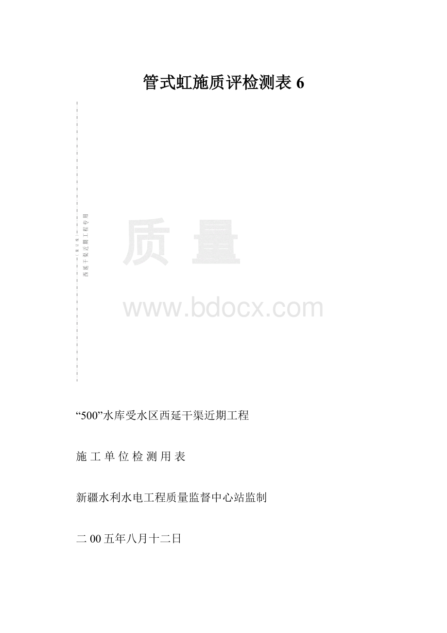 管式虹施质评检测表6.docx