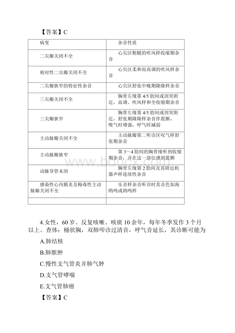 内科学中级基础知识高频考点考题 新.docx_第3页