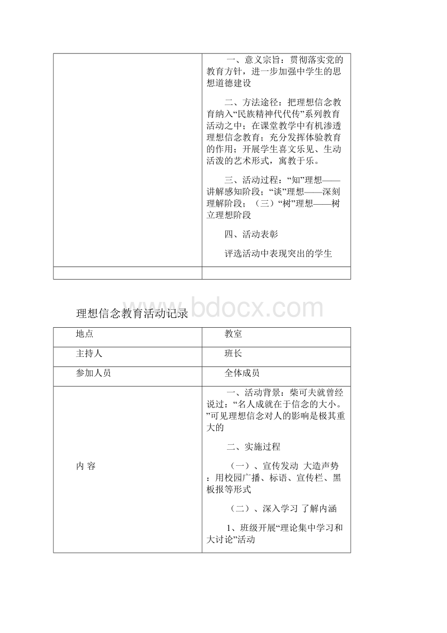 理想信念教育精彩活动记录簿.docx_第2页