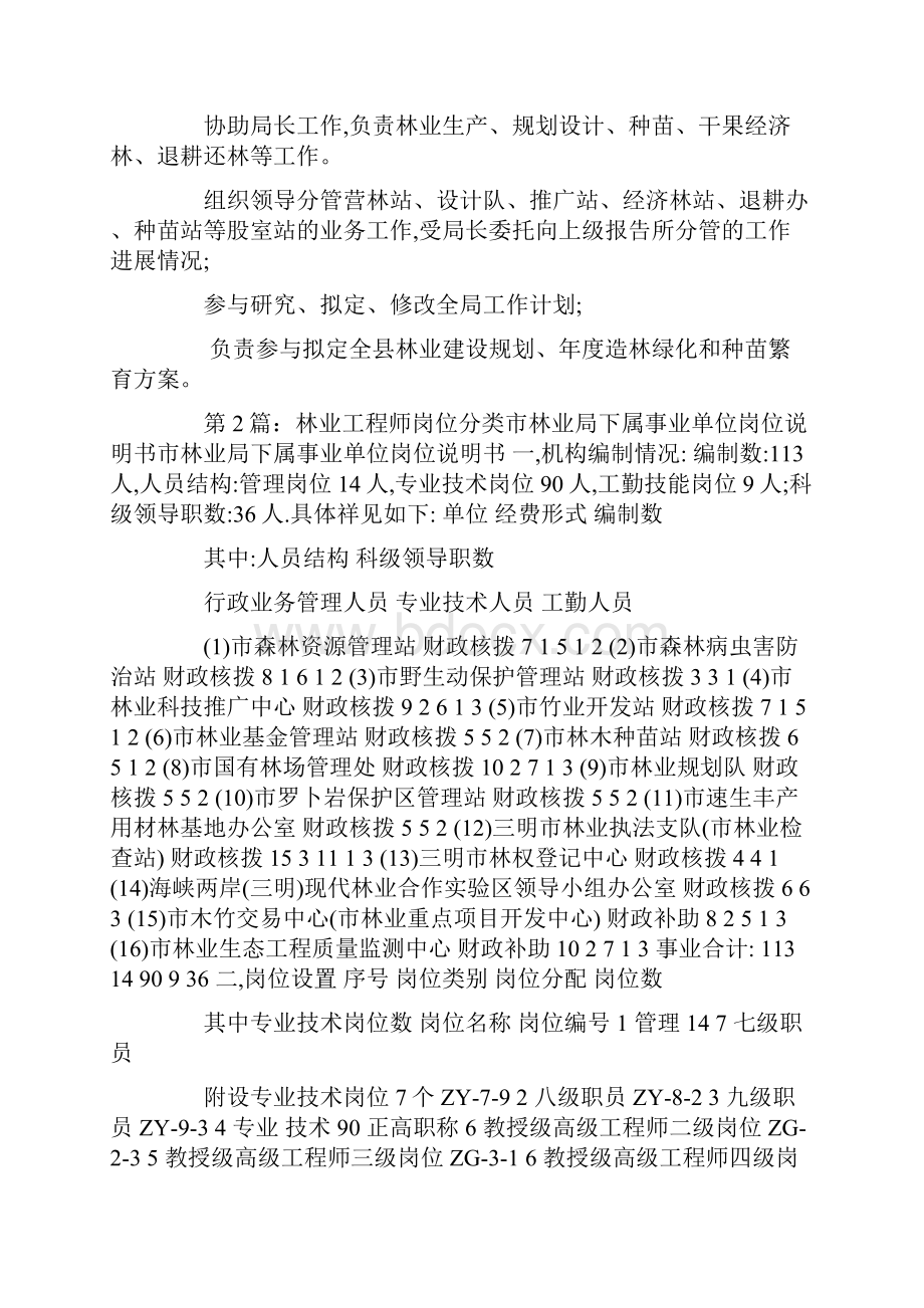 林业工程师岗位职责任务.docx_第2页