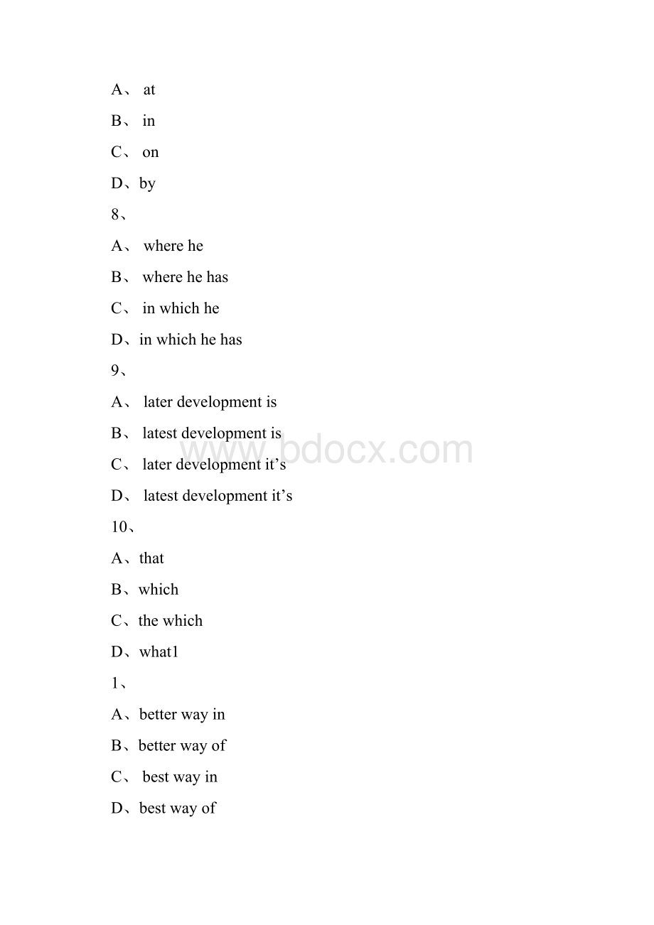 研究生英语下完形填空整理.docx_第3页