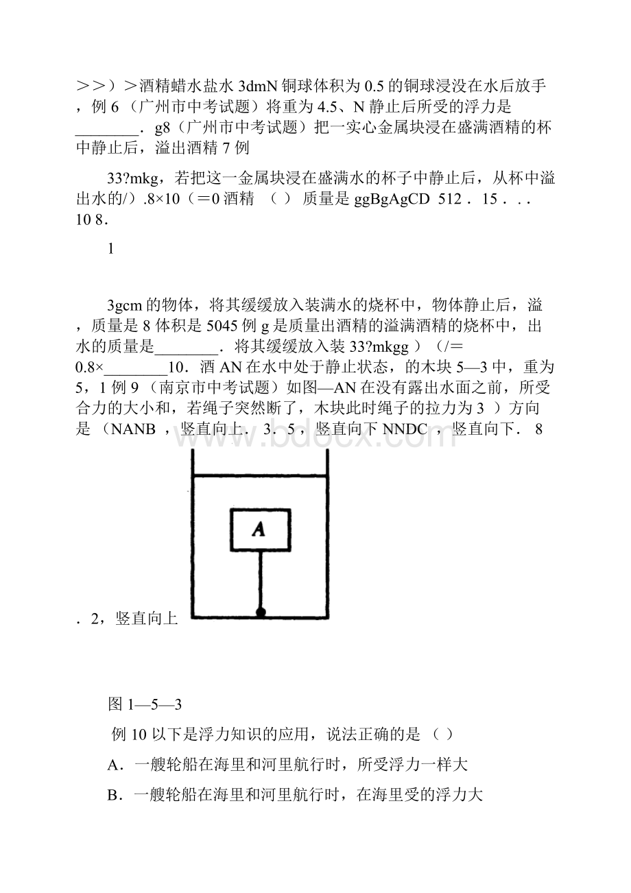 初中物理浮力经典例题大全及详细解析强烈推荐.docx_第2页