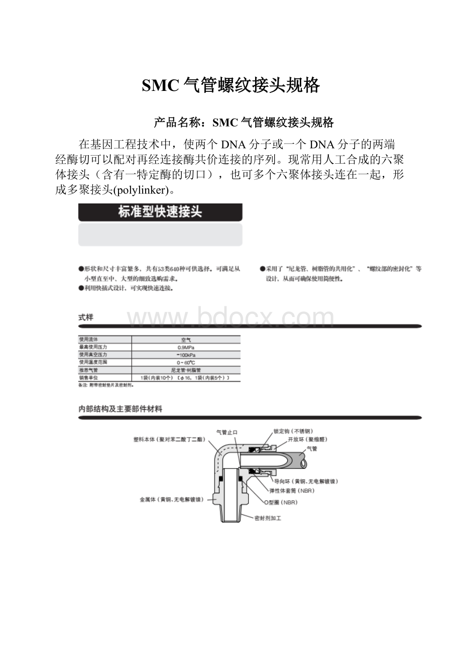 SMC气管螺纹接头规格.docx_第1页