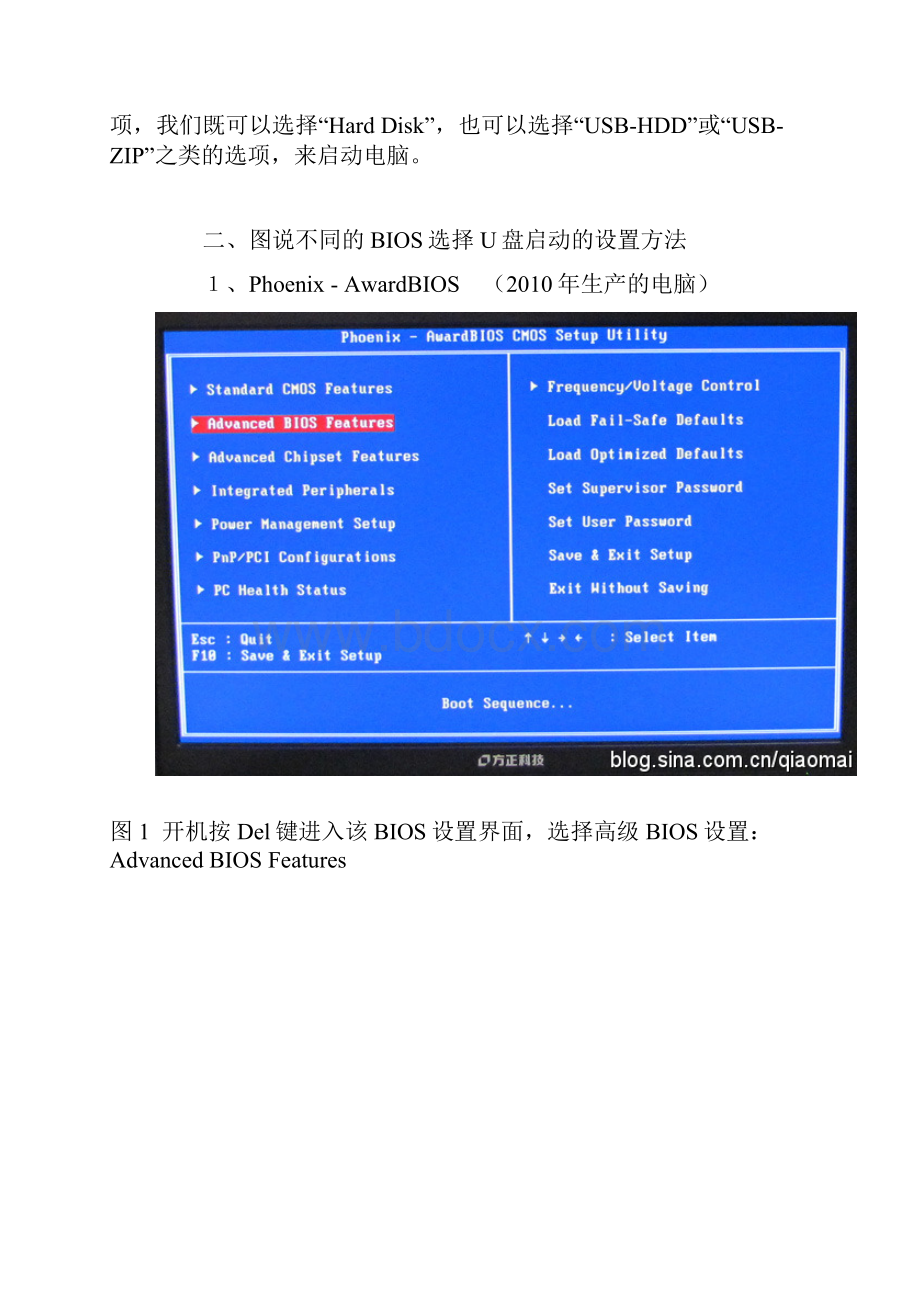 不同主板BIOS选择U盘启动的设置方法.docx_第2页