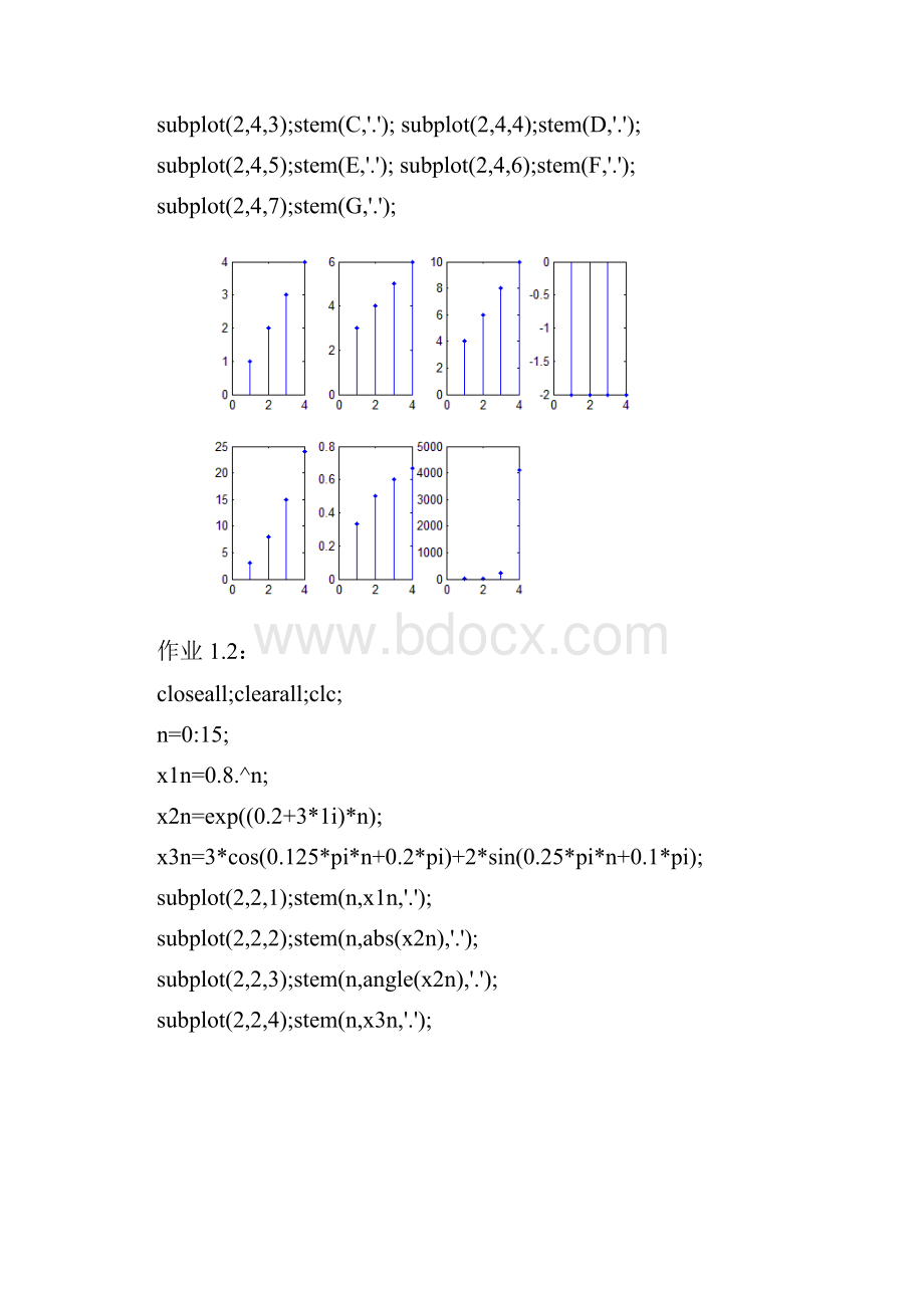 数字信号处理上机实验题目答案实验报告.docx_第2页