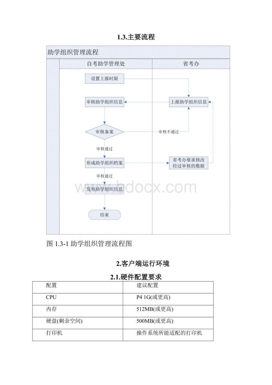 高等教育自学考试信息管理系统.docx_第3页