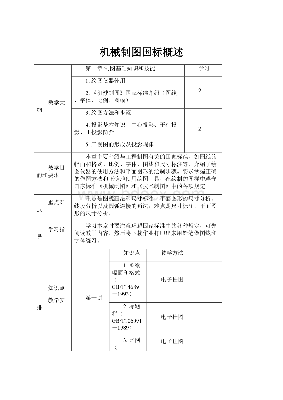 机械制图国标概述.docx_第1页