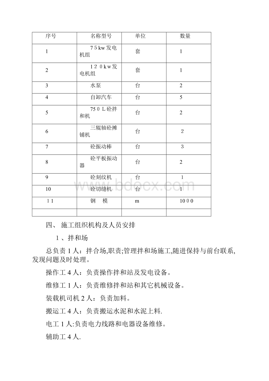 水泥混凝土路面施工方案0范本模板.docx_第2页