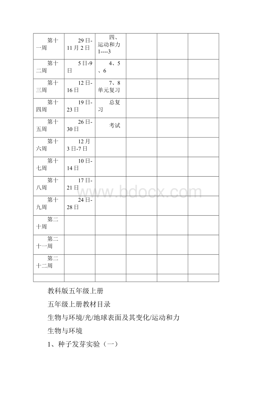 教科版小学五年级科学上册新版教案.docx_第3页