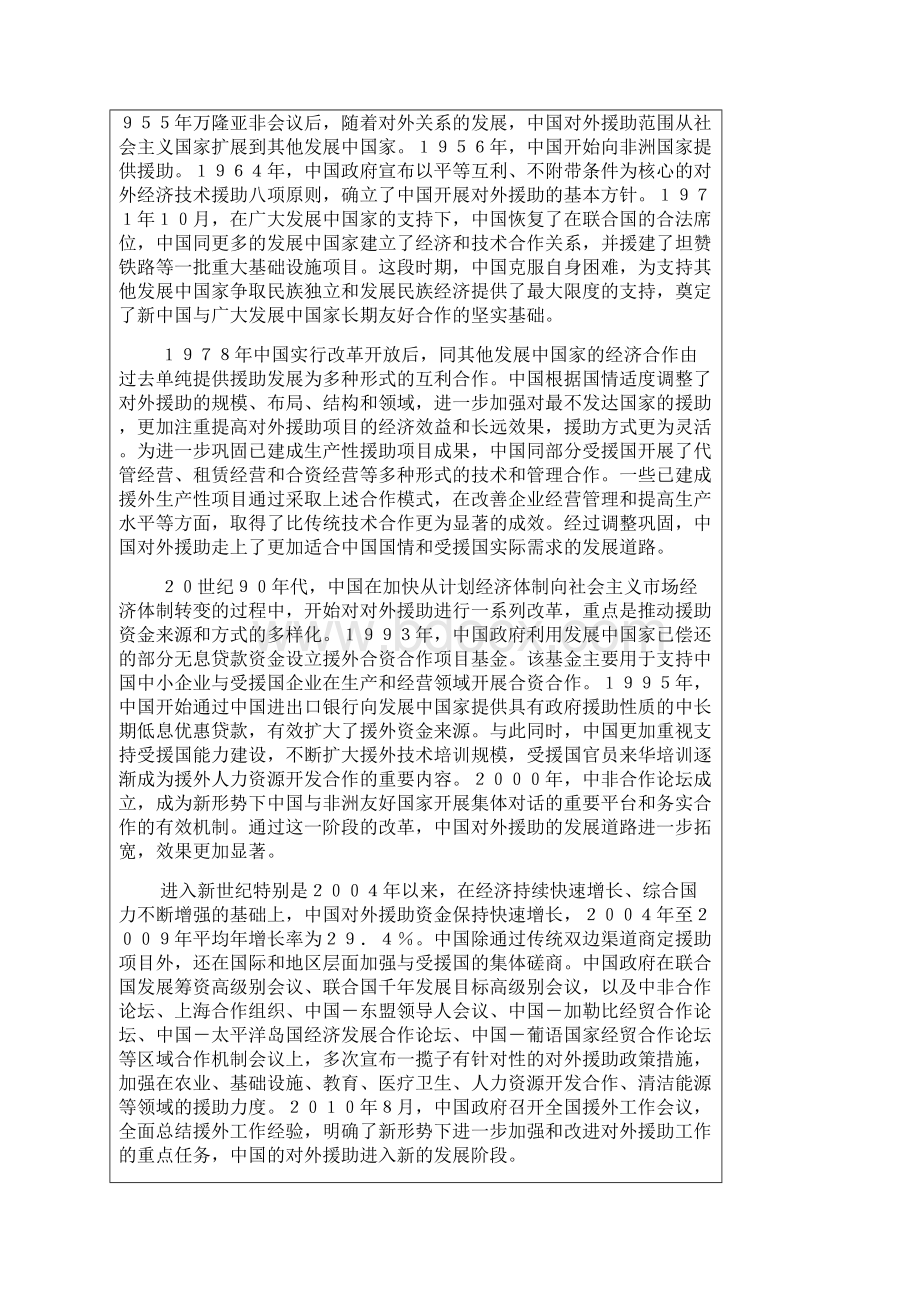 政府白皮书中国的对外援助.docx_第2页