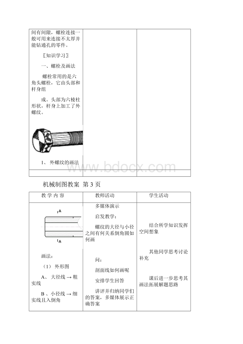 优秀教案模板.docx_第3页