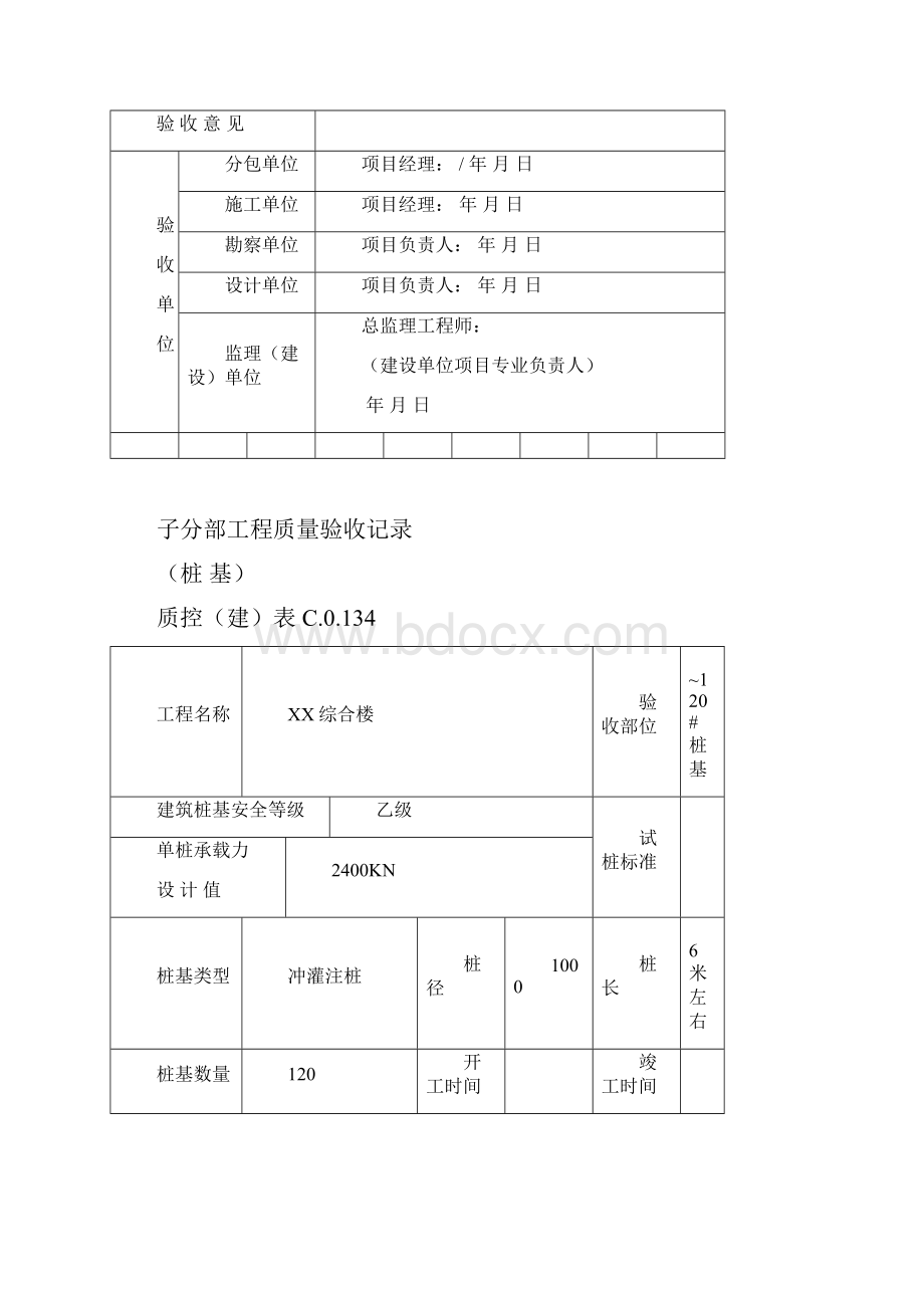 子分部工程质量验收记录全套专业.docx_第2页