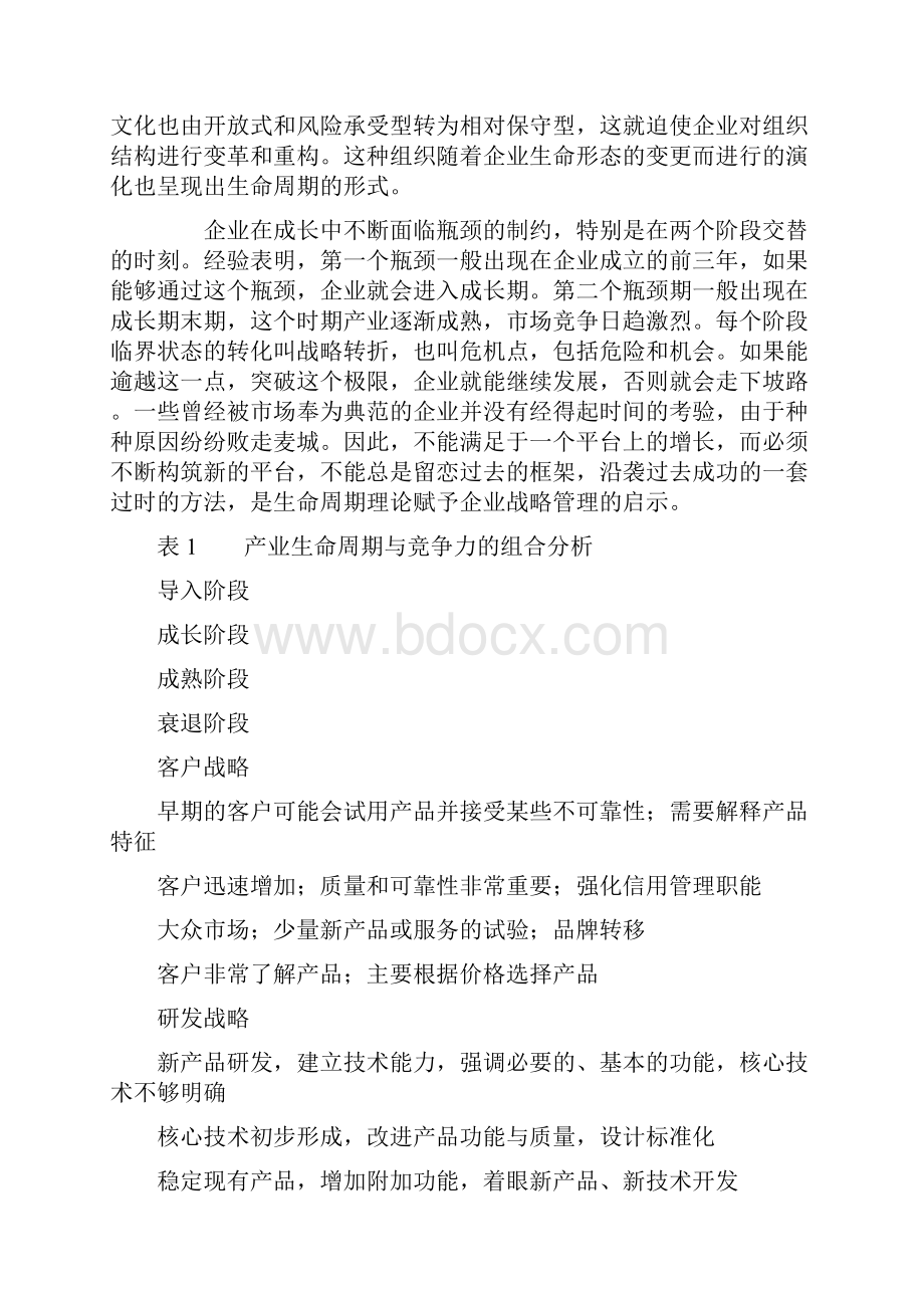 产业生命周期与企业竞争力.docx_第2页