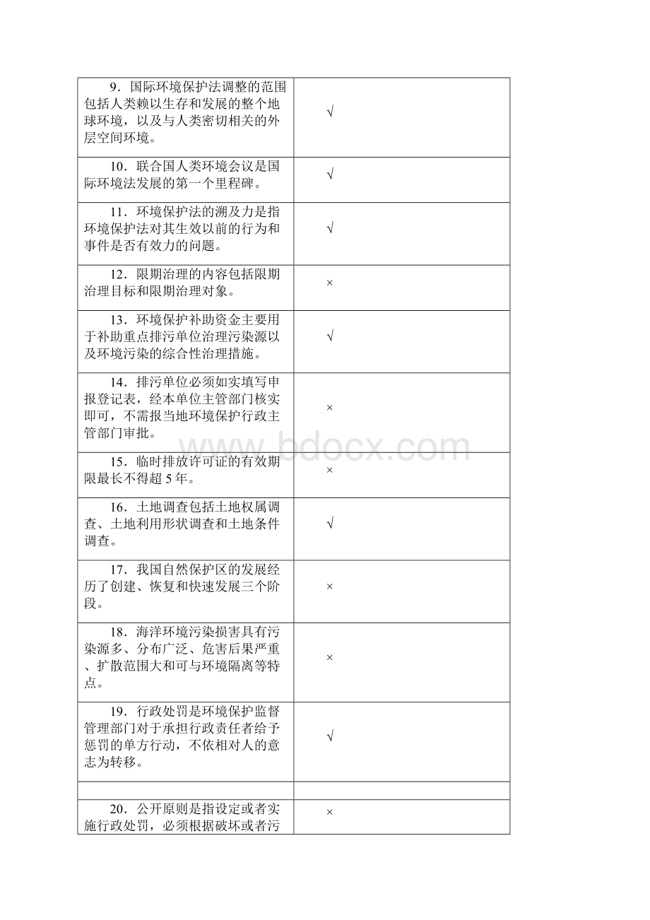 环境保护法模拟试题doc.docx_第2页