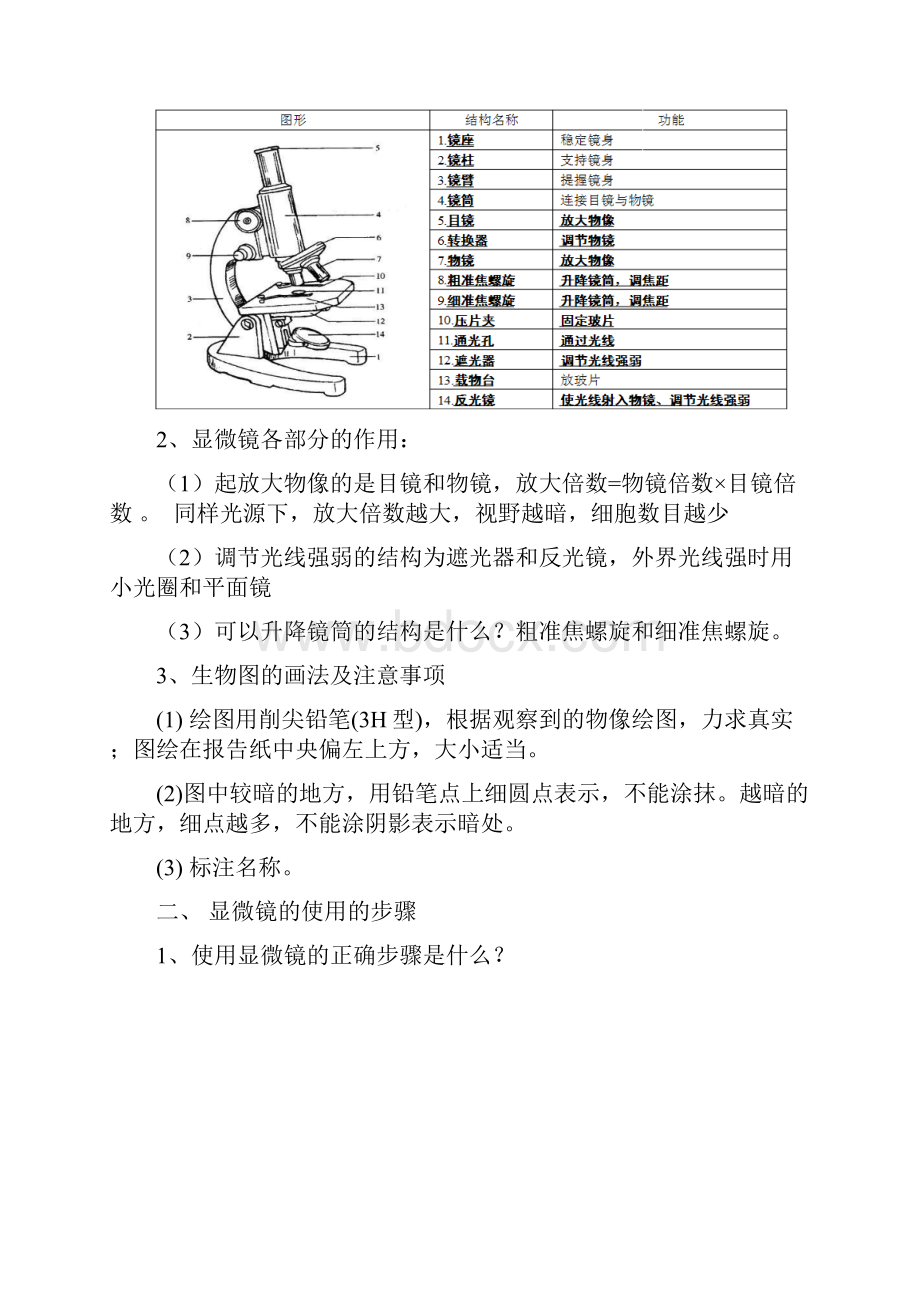 打印 济南版初中生物复习提纲.docx_第3页