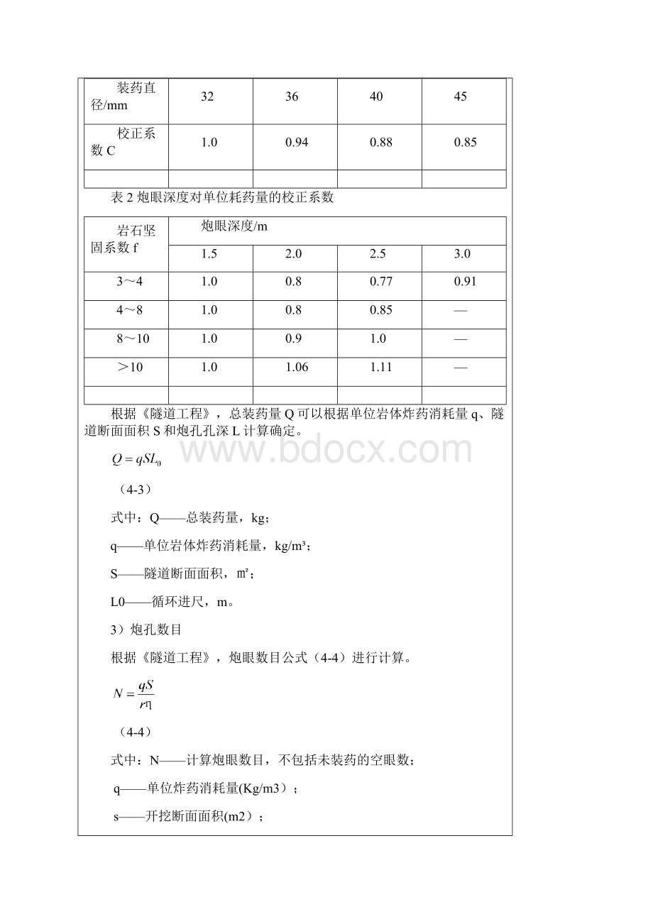 路堑钻爆设计技术交底doc.docx_第3页