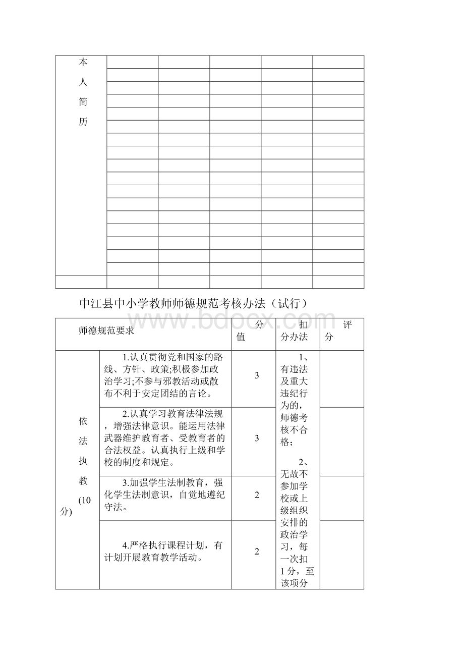 太安镇教师个人师德档案样本.docx_第2页