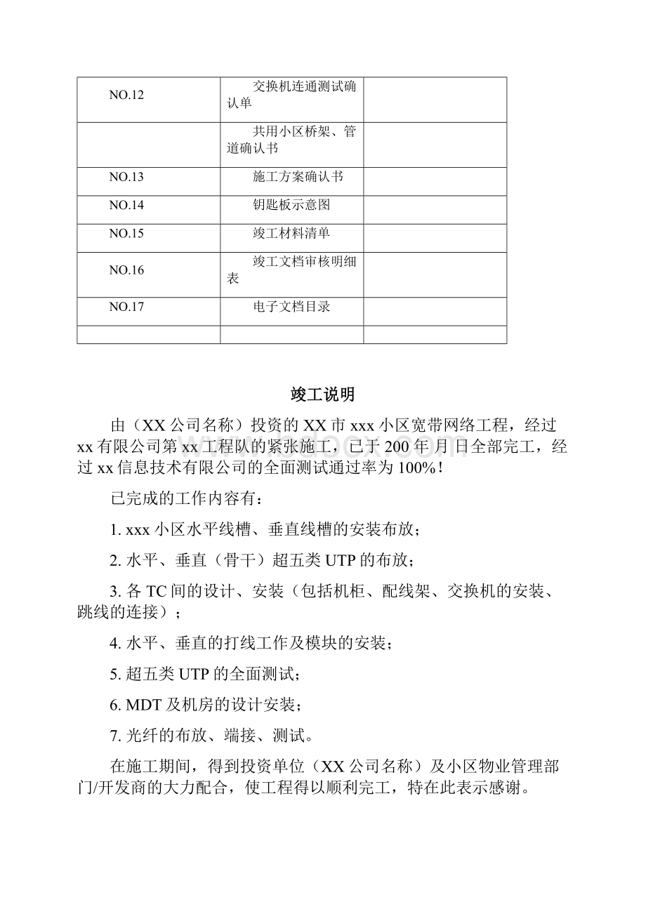 小区宽带网络工程施工竣工.docx_第3页