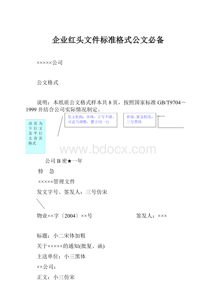 企业红头文件标准格式公文必备.docx_第1页