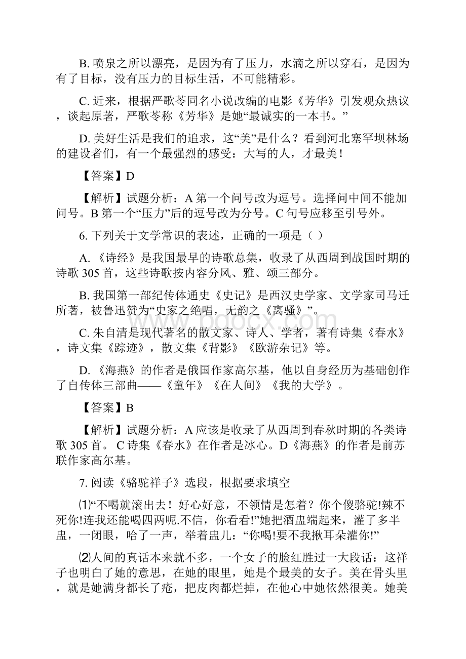 山东省临沂市中考语文试题含参考解析.docx_第3页