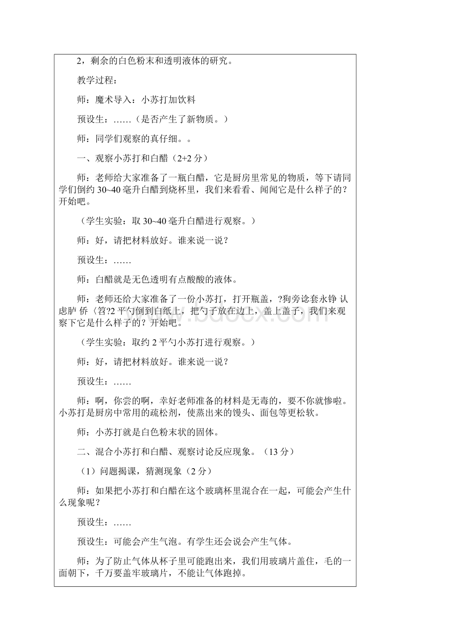 小苏打和白醋混合后的变化.docx_第2页