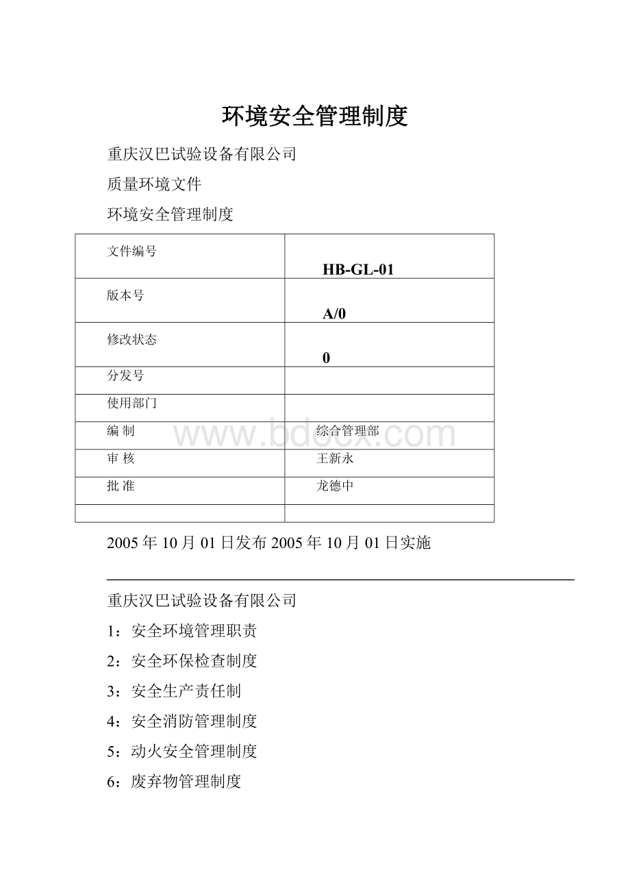 环境安全管理制度.docx_第1页