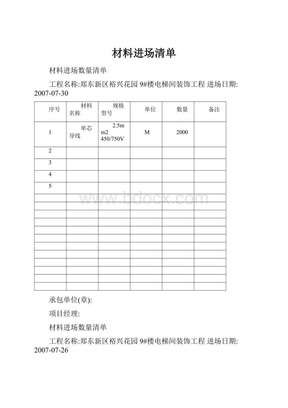 材料进场清单.docx