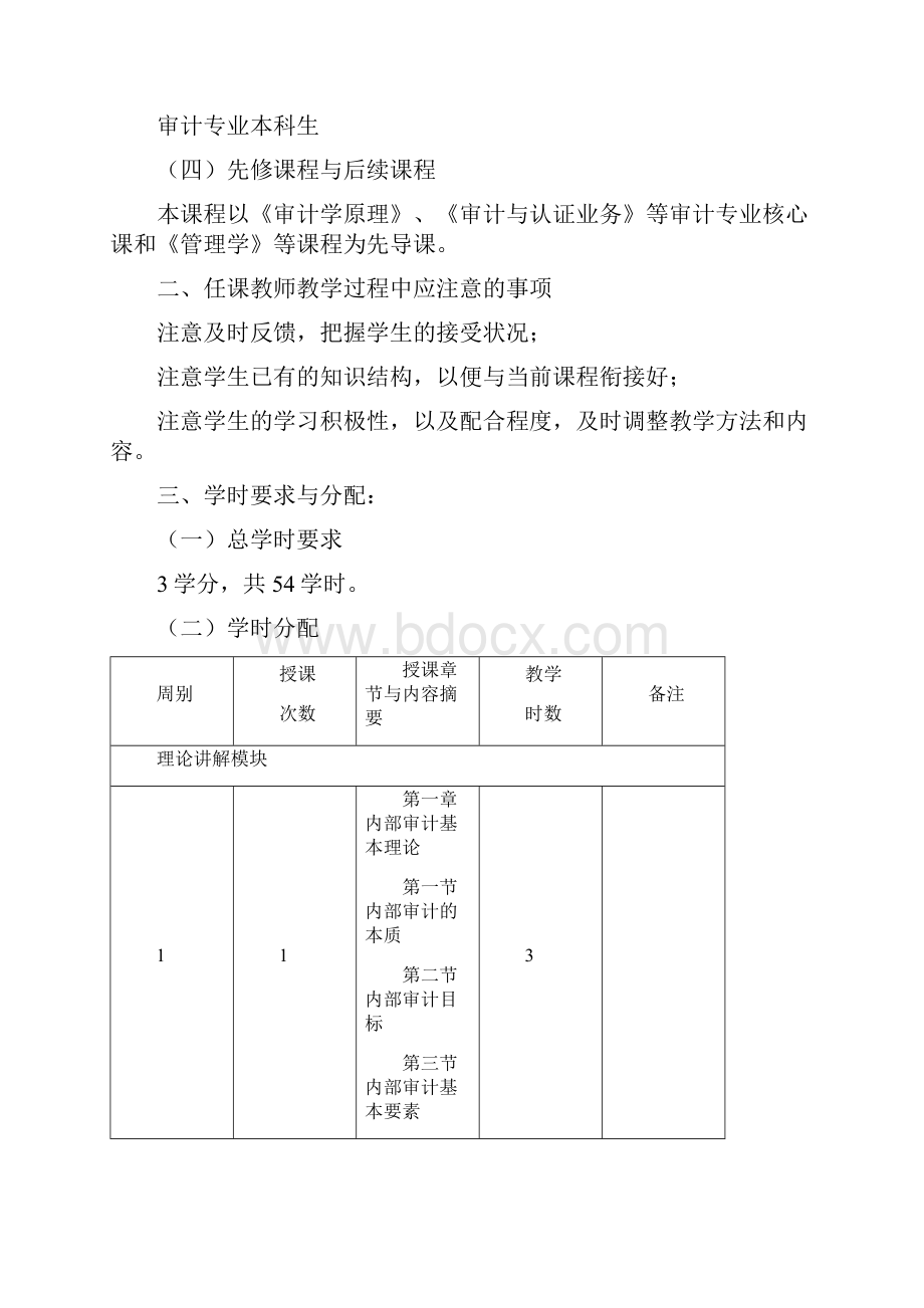 内部审计教学大纲最新.docx_第2页