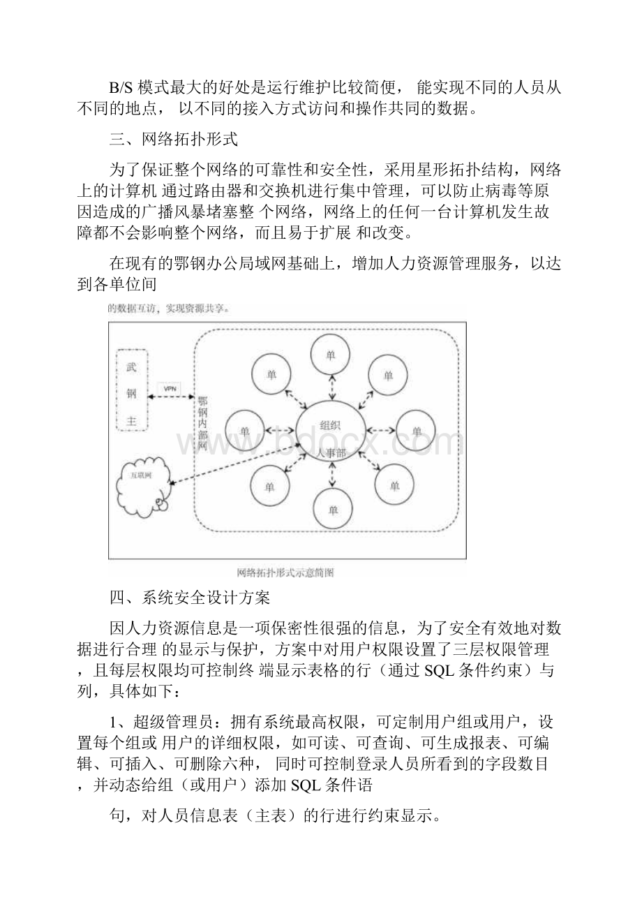 企业人力资源管理系统设计方案.docx_第3页