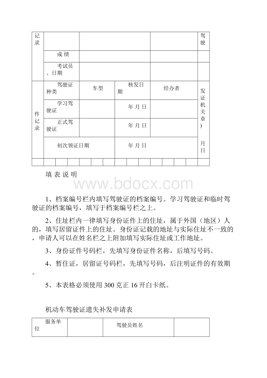 机动车驾驶证申请表.docx_第2页