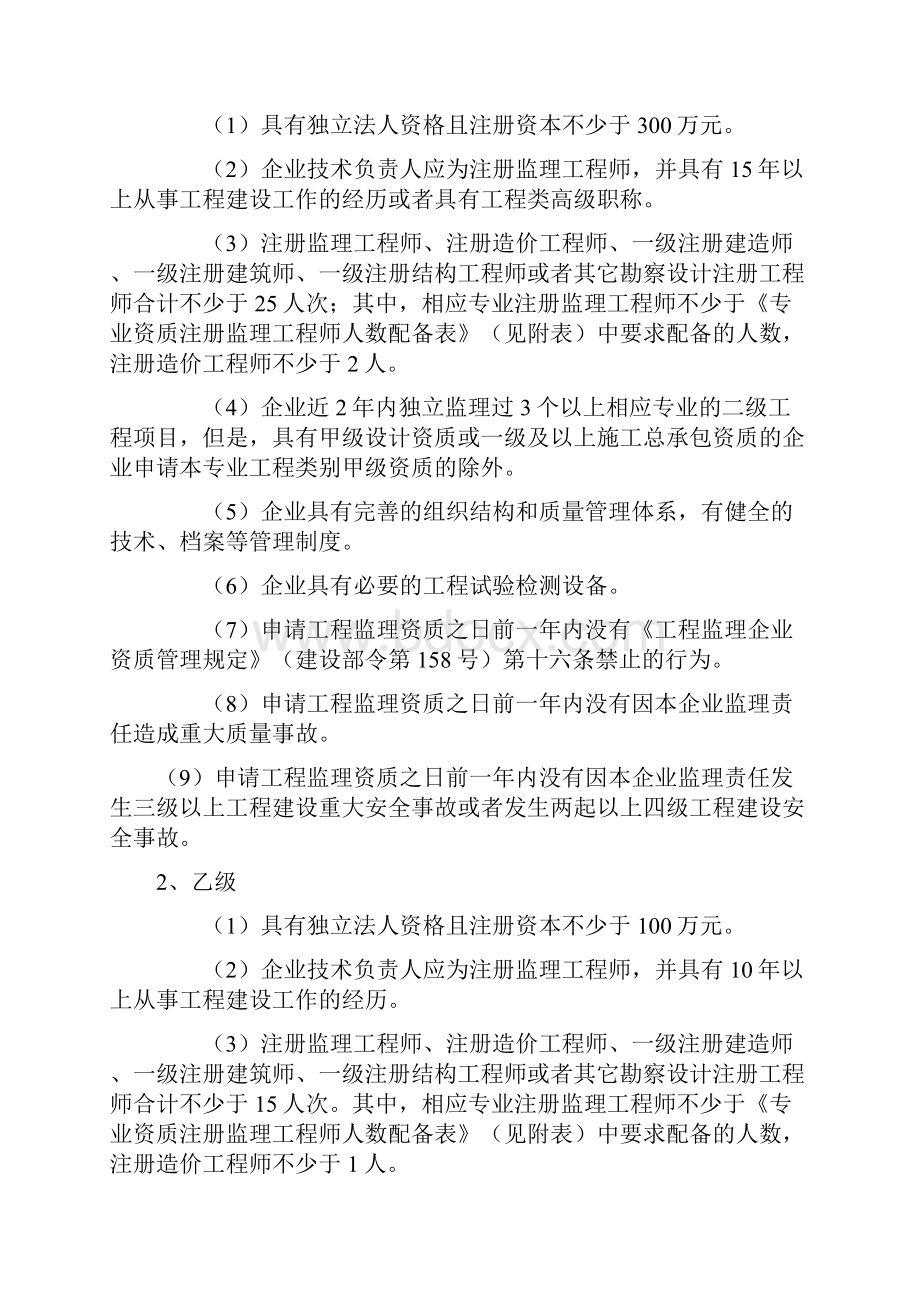 工程监理企业资质等级及业务范围.docx_第2页