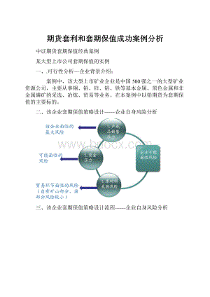 期货套利和套期保值成功案例分析.docx