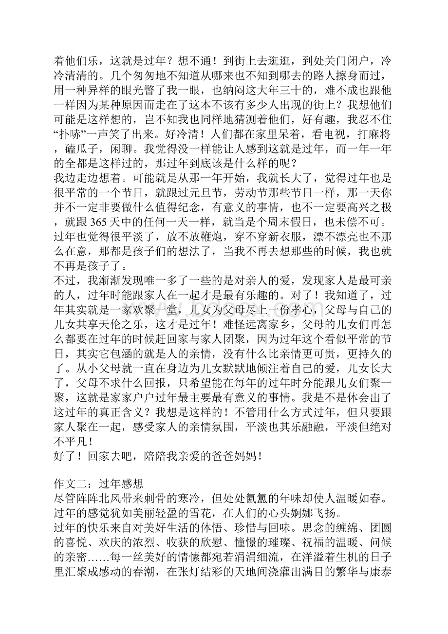 过年感想作文.docx_第2页