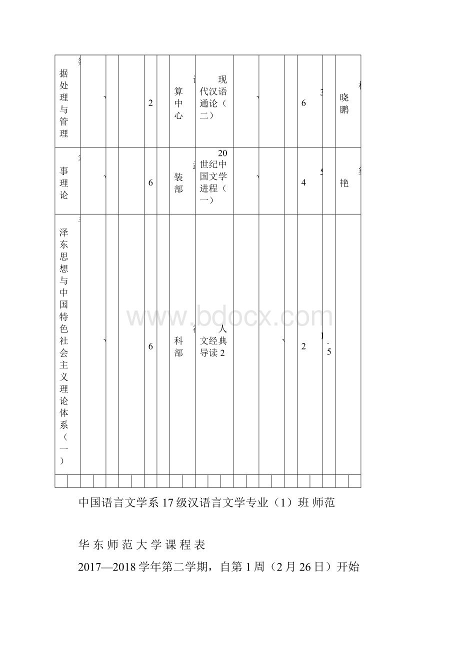 华东师范大学课程表.docx_第3页