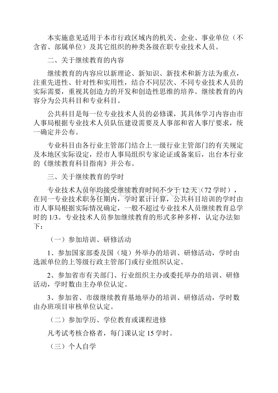 合肥市专业人员继续教育学时认定.docx_第2页