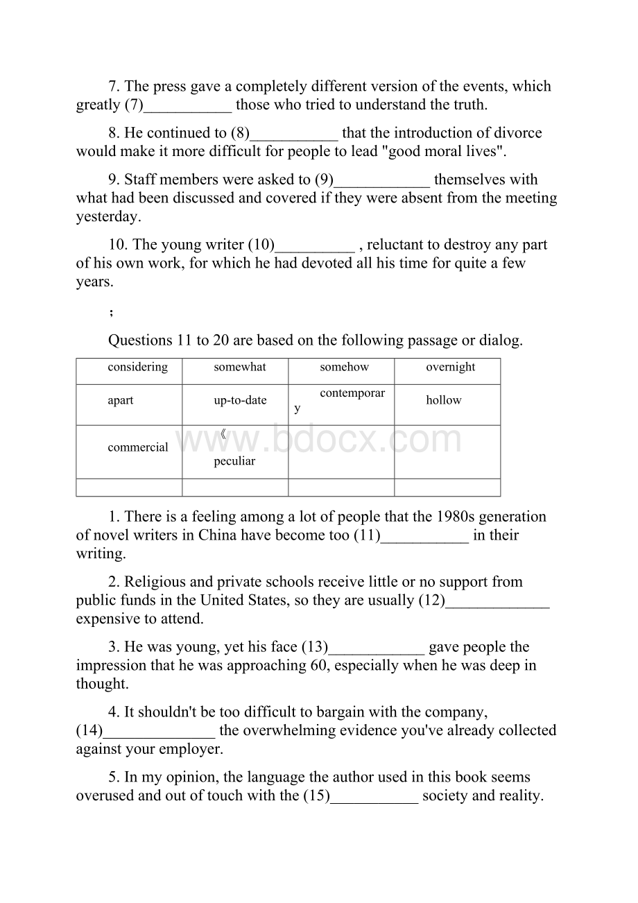 大学英语综合课程2第三单元quiz.docx_第3页