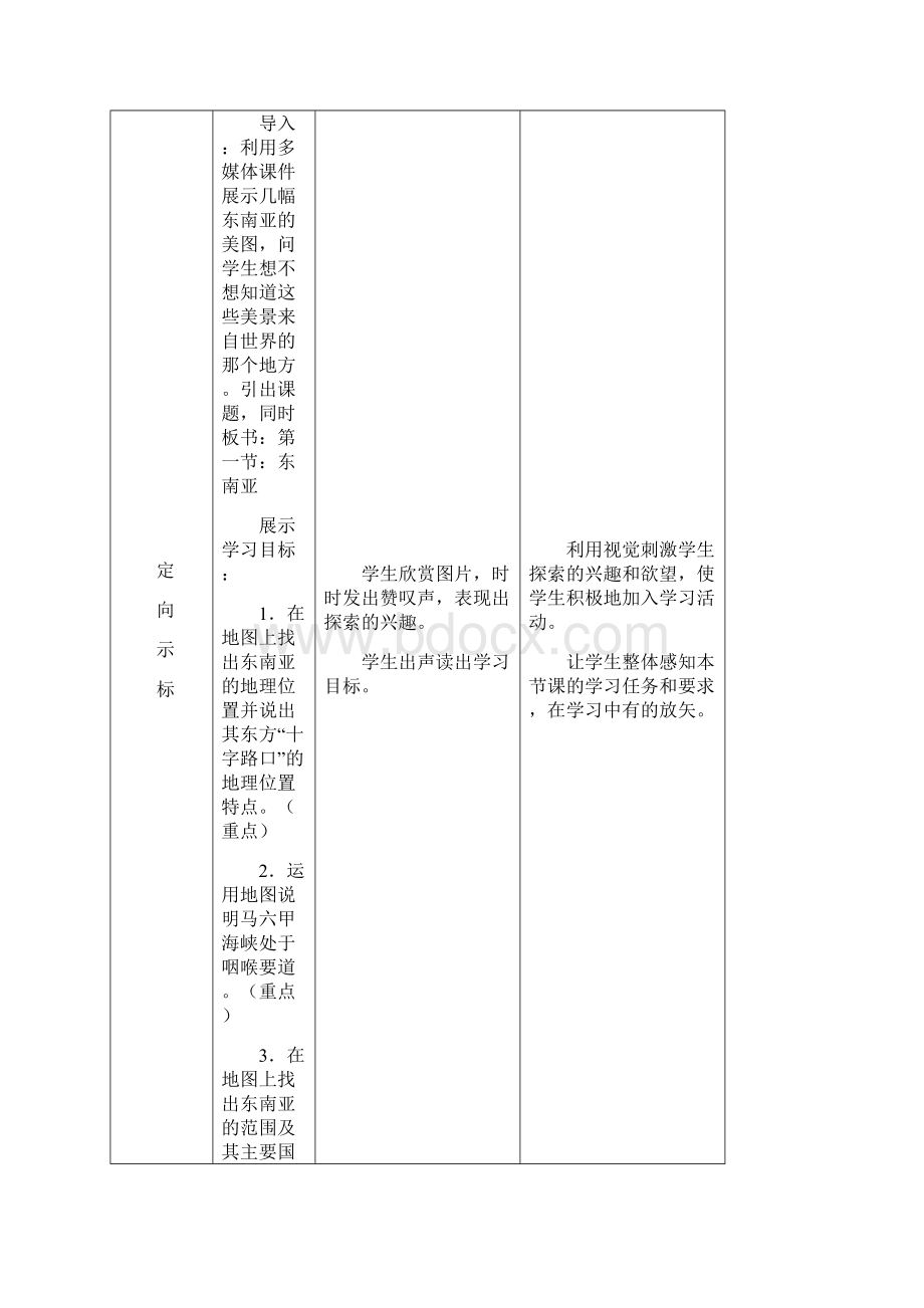 七年级地理下册《东南亚》教案 商务星球版.docx_第2页