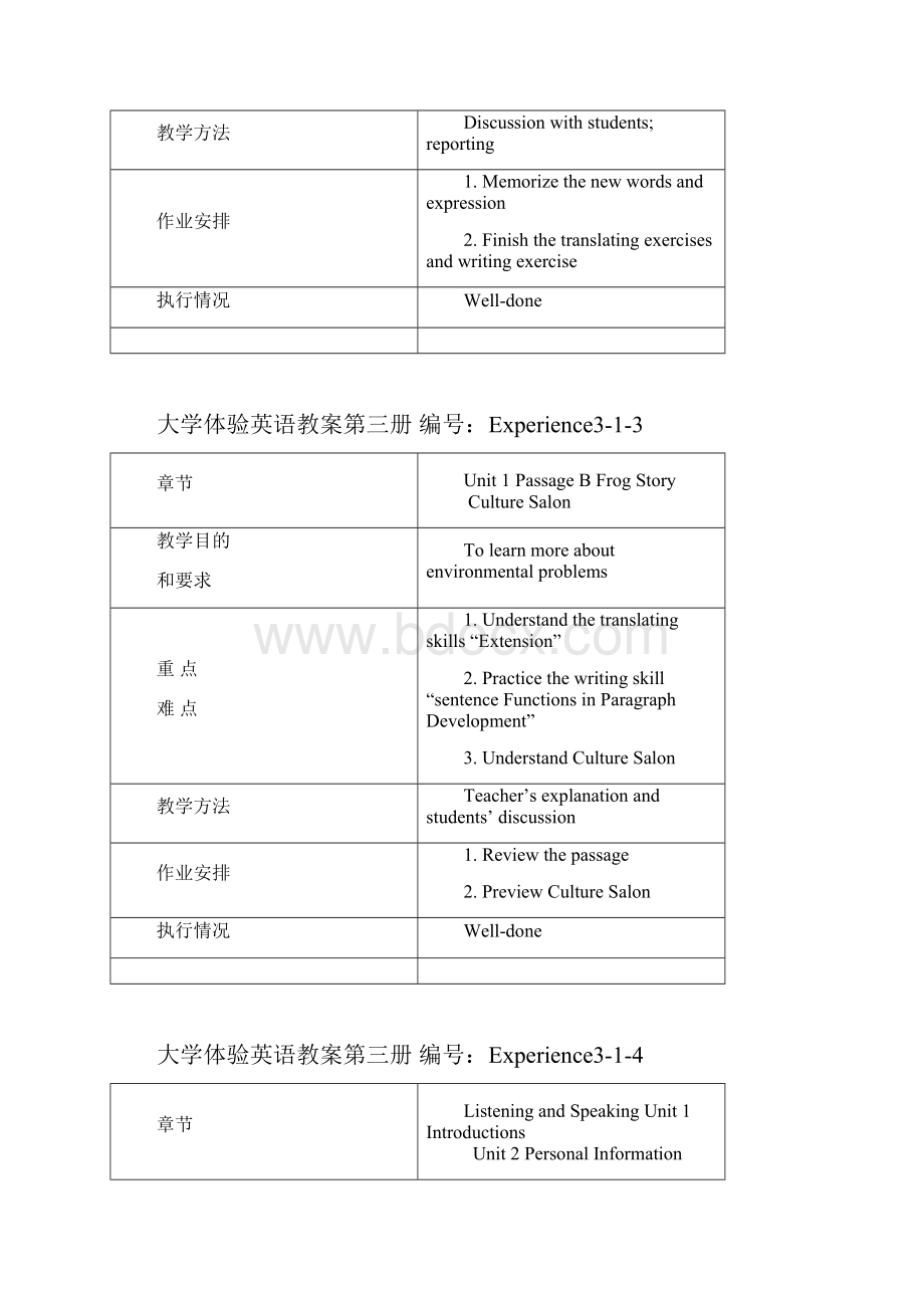 英语学习大学体验英语教案第三册精简版.docx_第2页