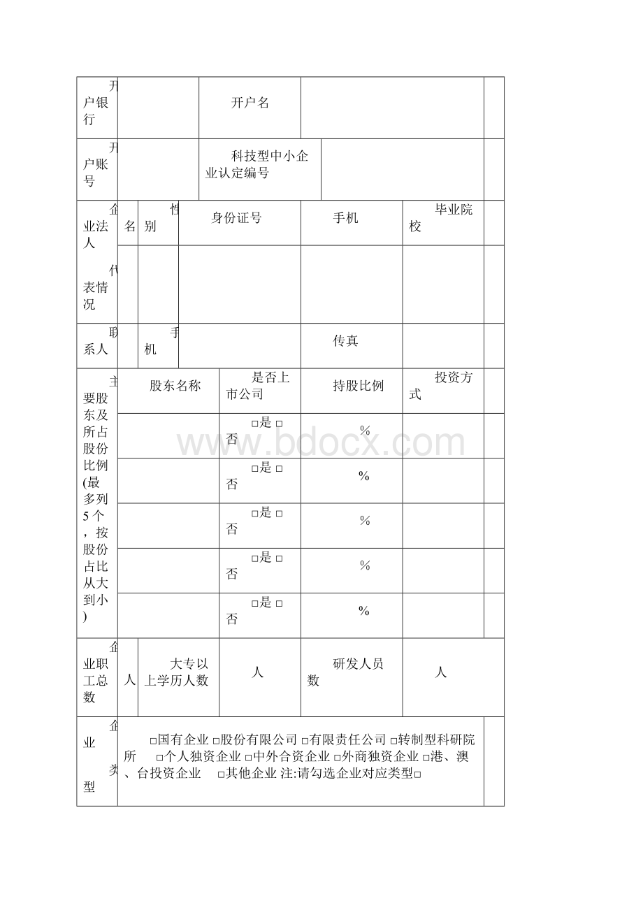 省科技型中小企业技术创新资金项目省科技小巨人企业项目申请书.docx_第2页