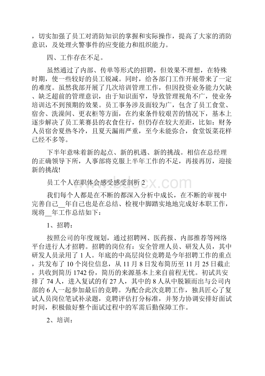 员工个人在职体会感受总结.docx_第2页