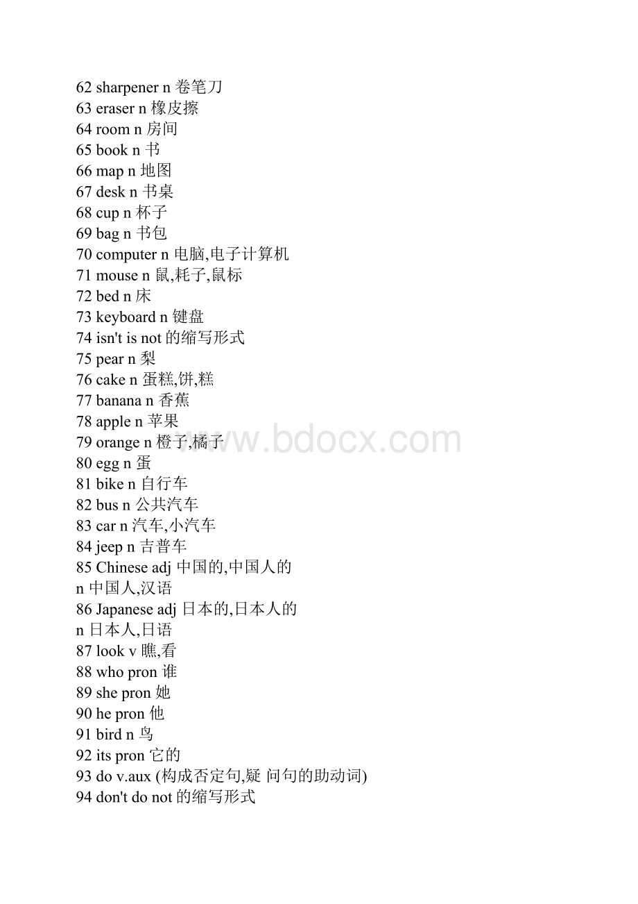 初中英语词汇表.docx_第3页