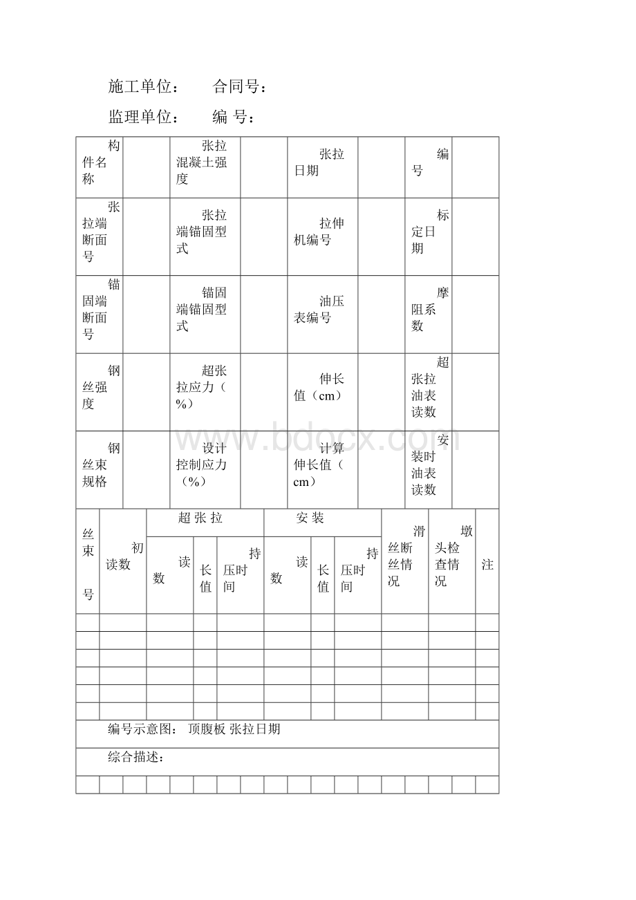 xxx桥涵台墙坝背回填施工记录表doc.docx_第2页