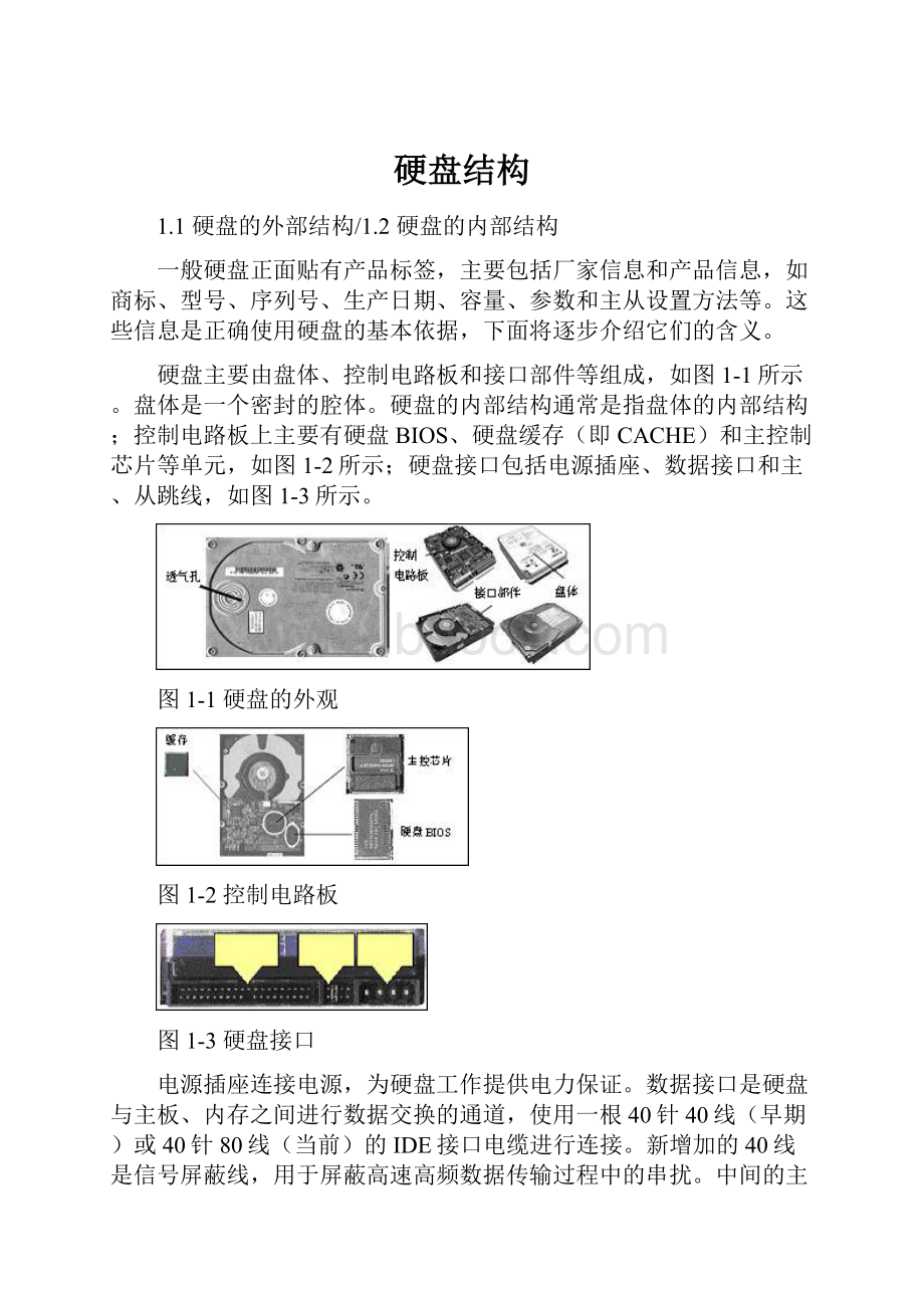 硬盘结构.docx_第1页