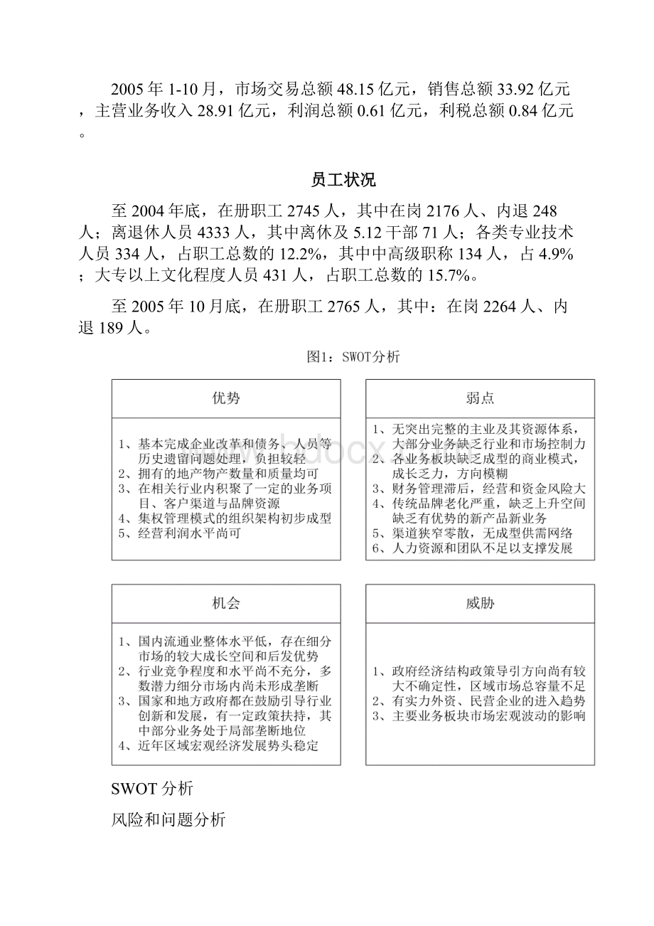 精品文档夏商集团企业战略发展规划项目商业计划书.docx_第2页