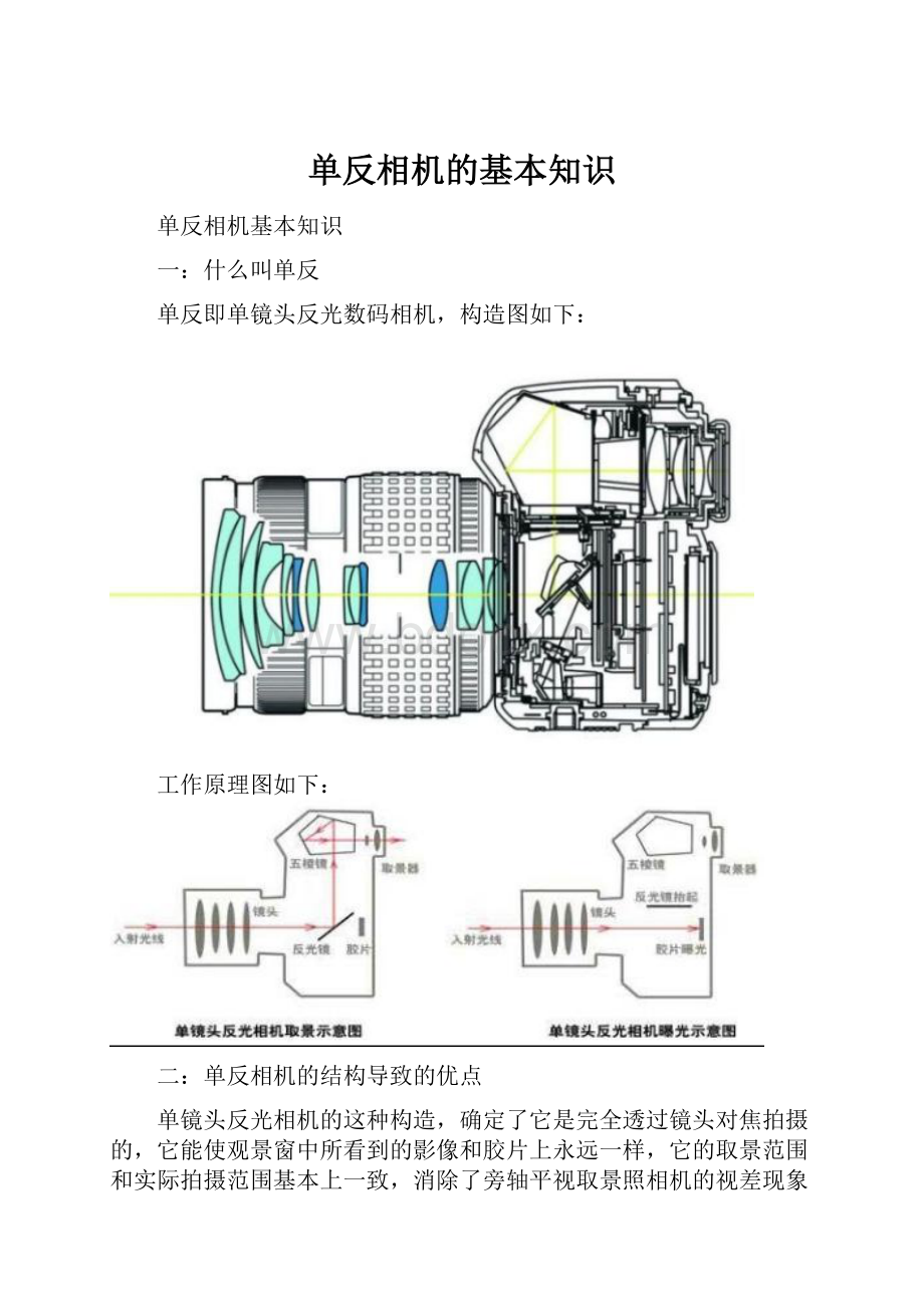 单反相机的基本知识.docx_第1页