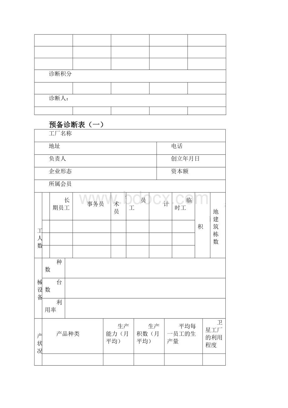 企业经营管理诊断系列表格.docx_第2页