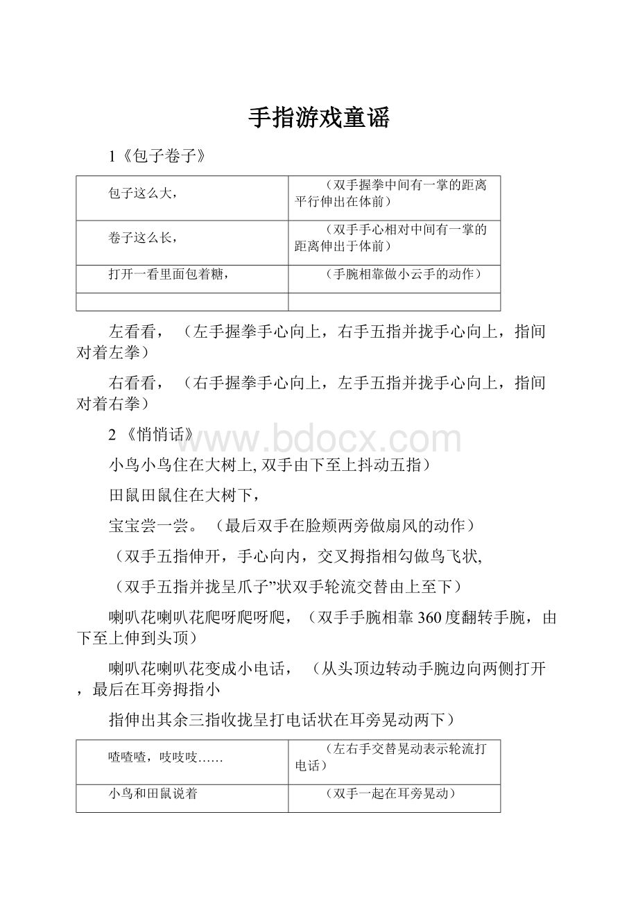 手指游戏童谣.docx_第1页