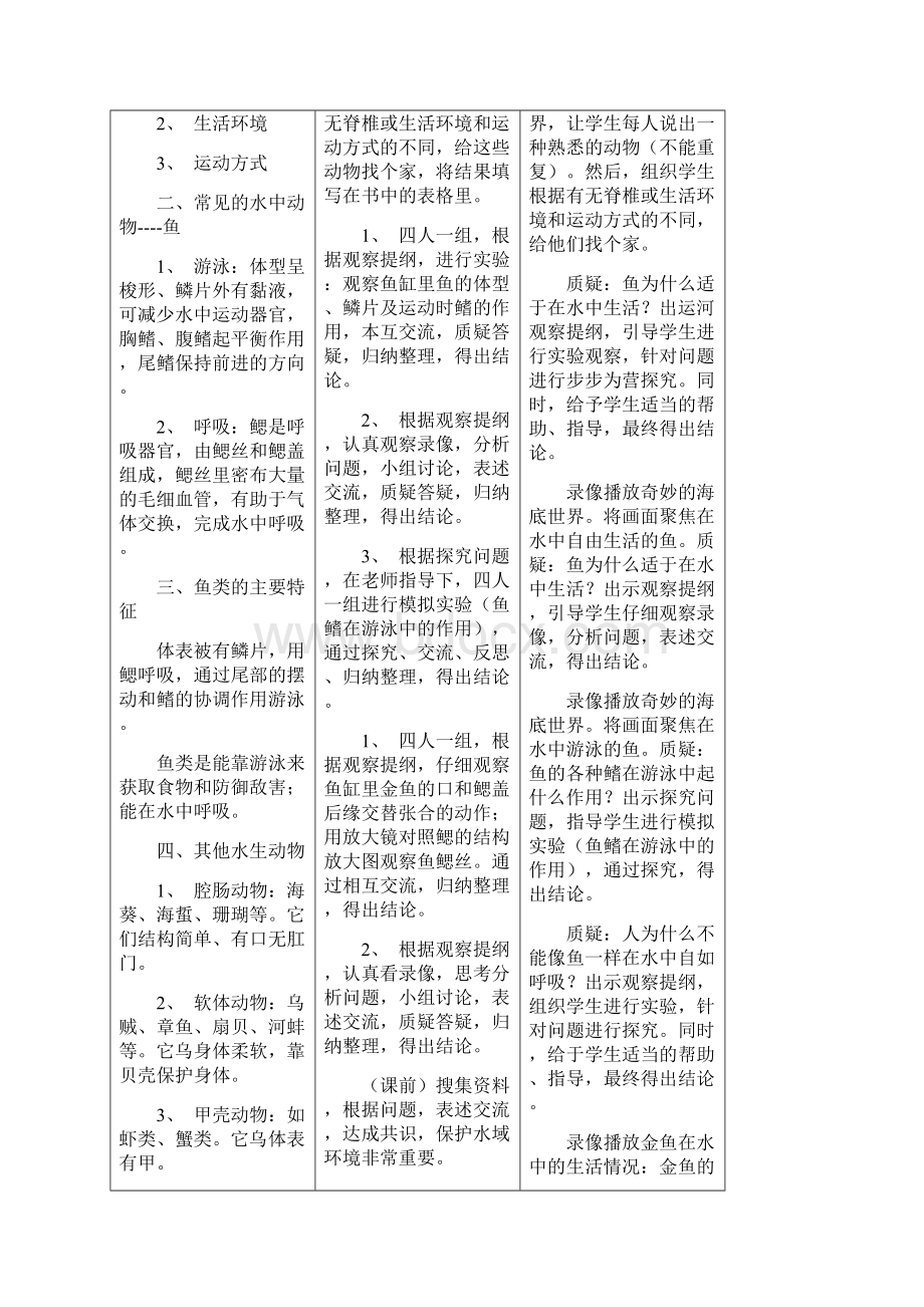 八年级生物上册全册精品教案完整版.docx_第2页